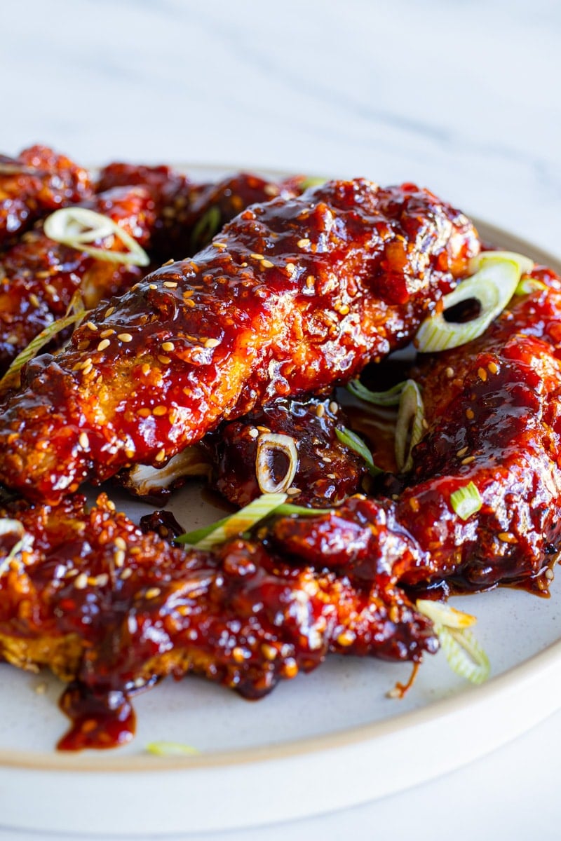 airfryer korean fried chicken