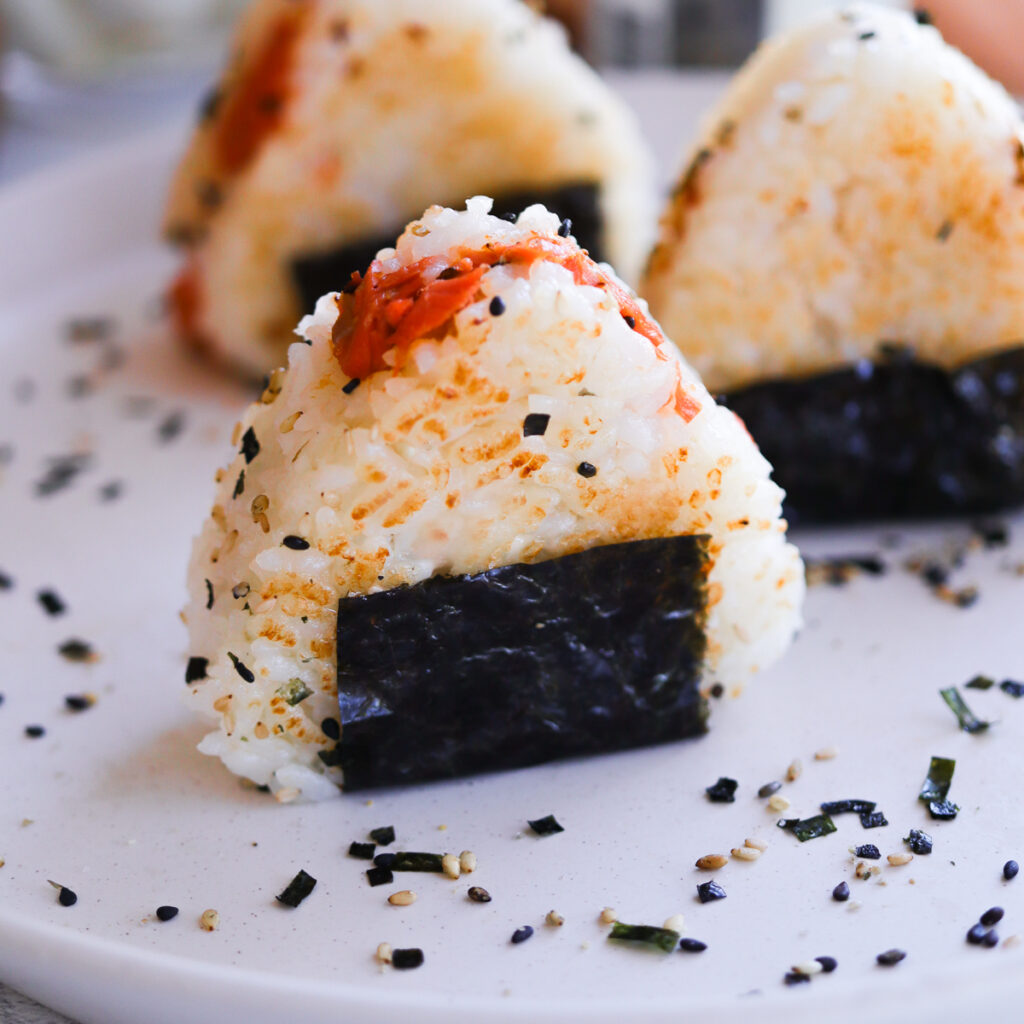 salmon onigiri