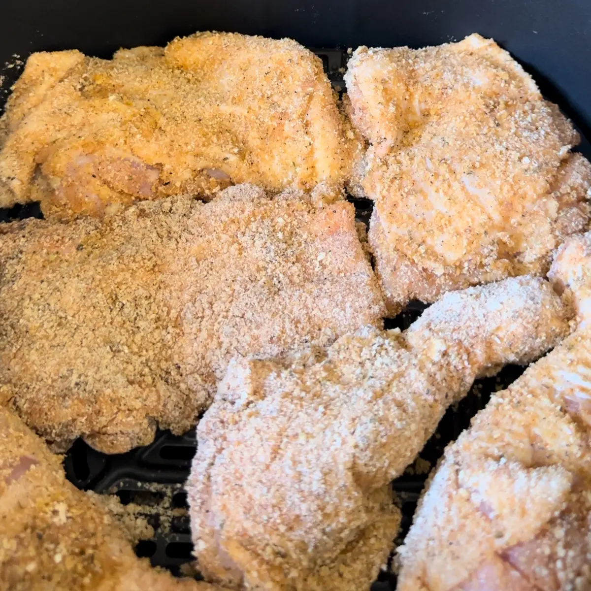 air fry shake and bake chicken