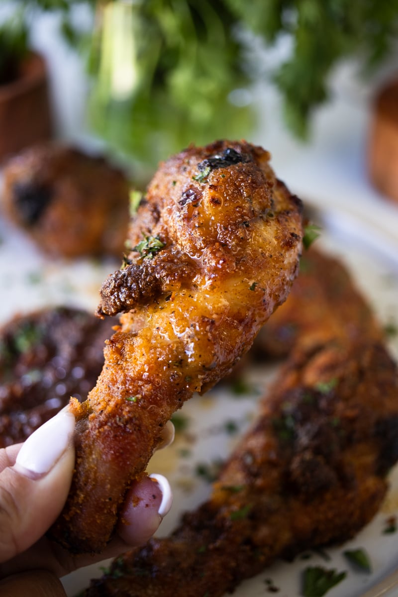 air fryer shake and bake chicken