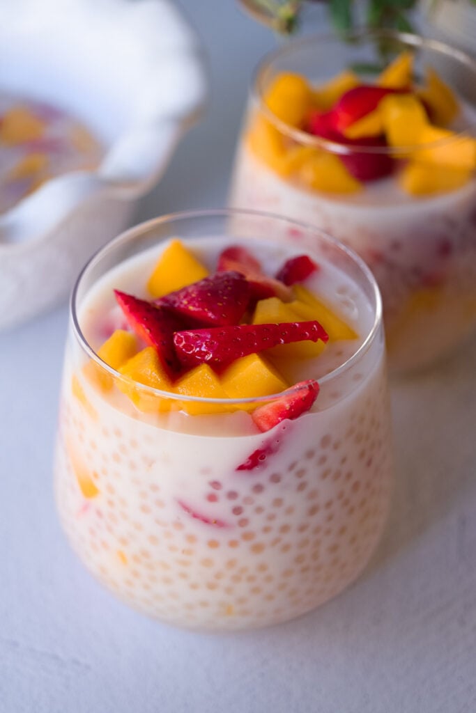 mango strawberry sago