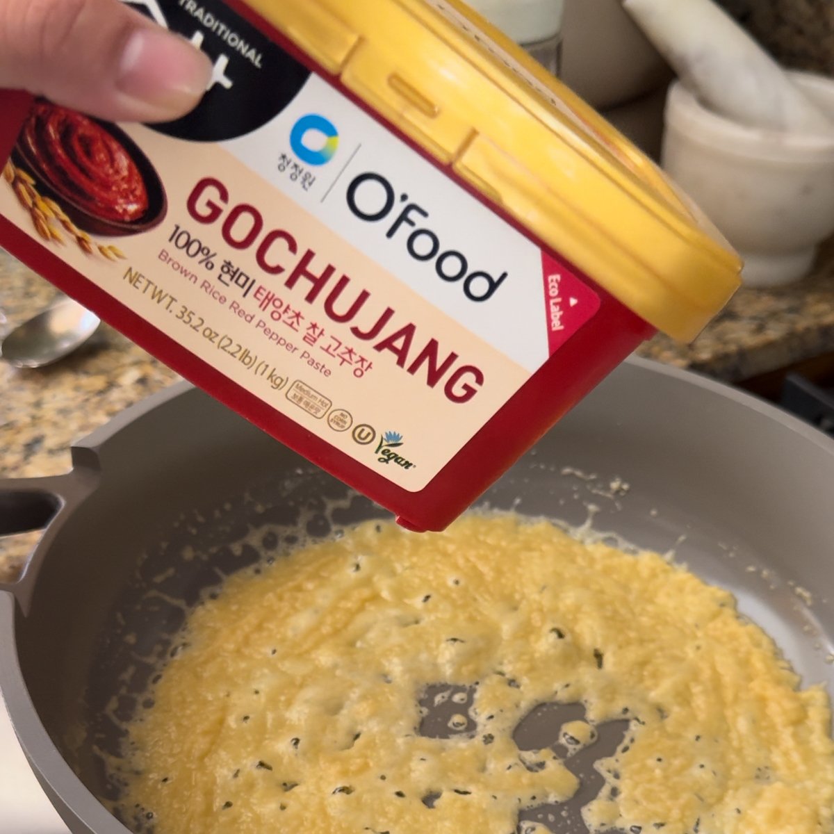 add gochujang mac and cheese