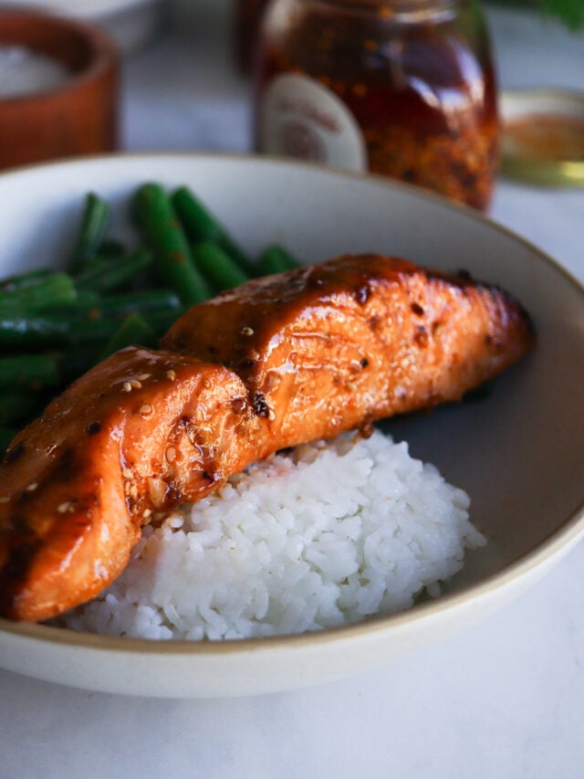 Asian Salmon Recipe In The Air Fryer! - Eat With Carmen