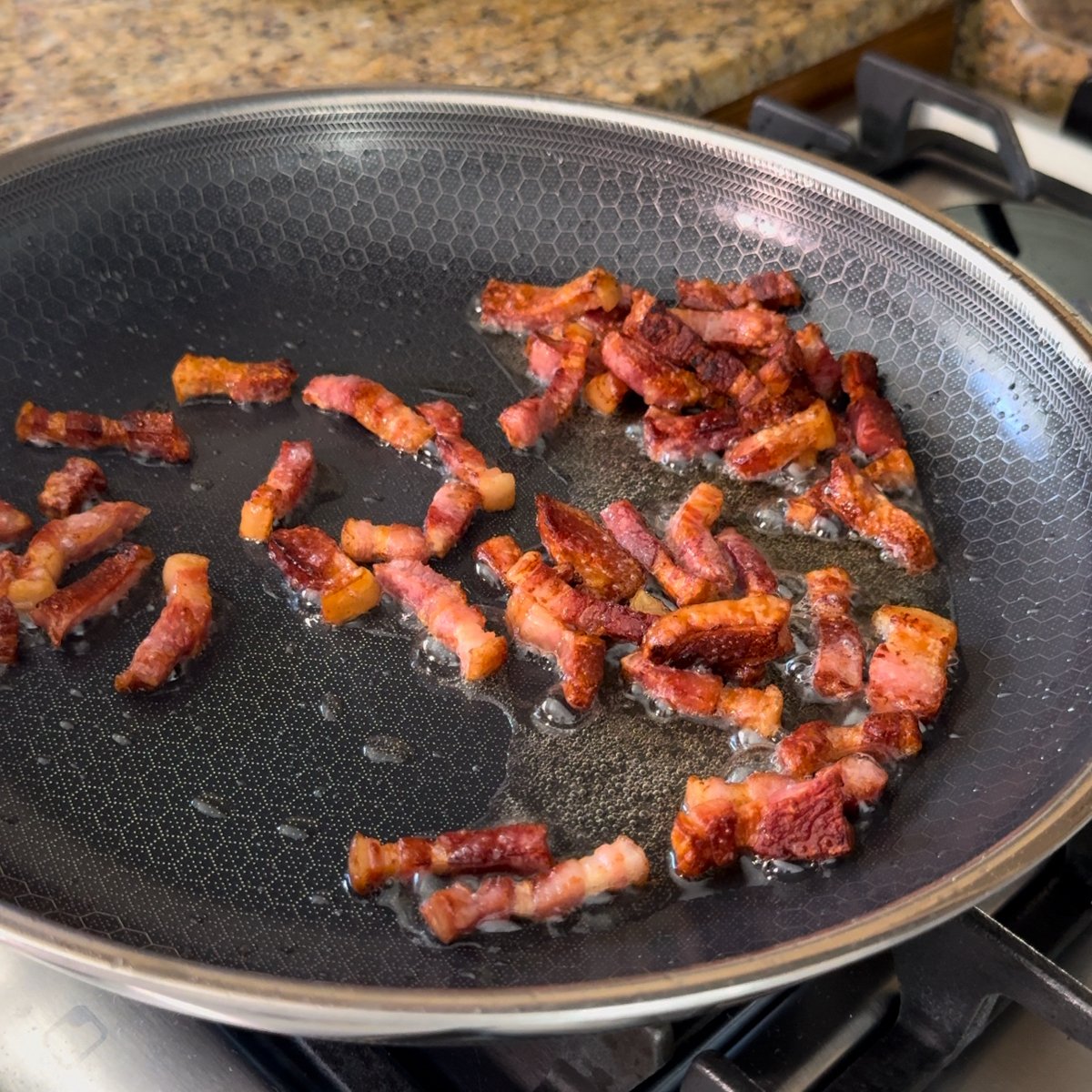 miso carbonara bacon