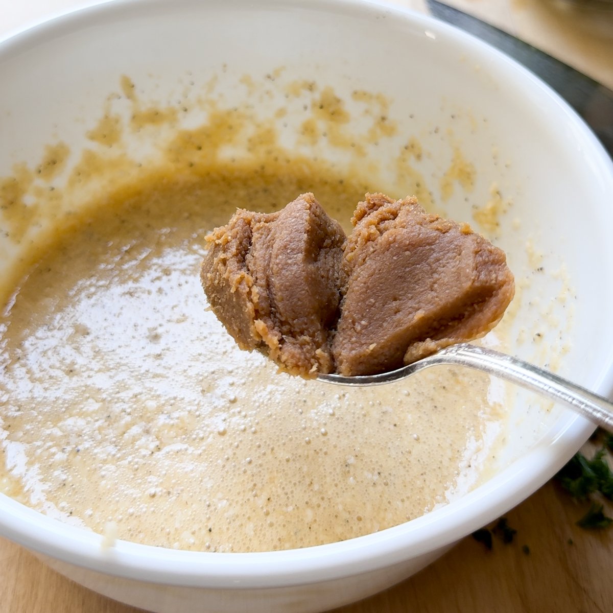 miso paste carbonara