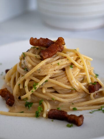 miso udon carbonara
