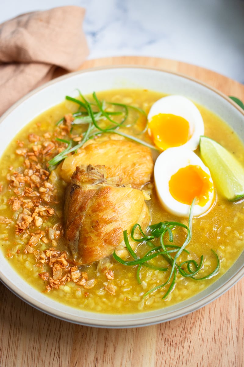 Arroz Caldo with Chicken