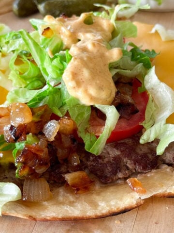 best smash burger tacos
