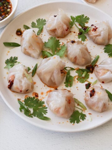 rice paper shrimp dumpling