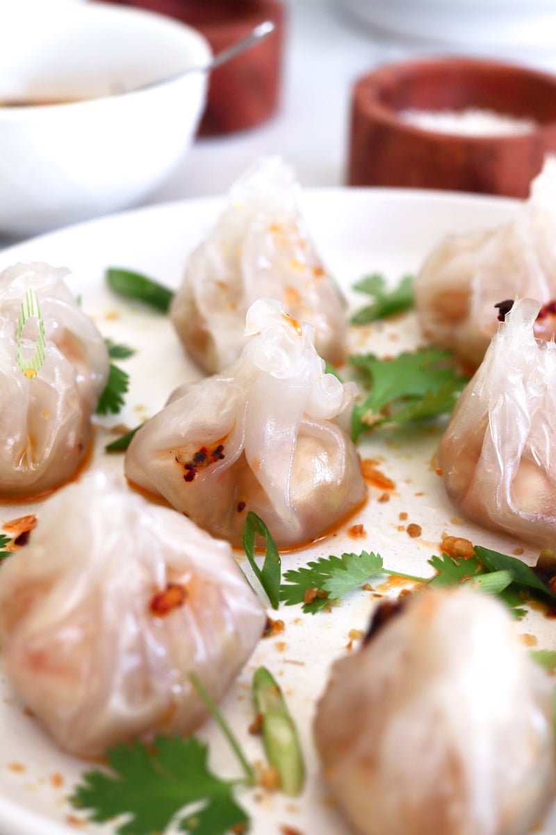 rice paper shrimp dumplings