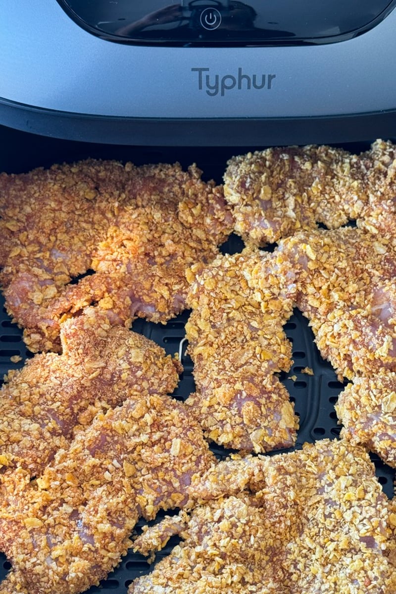 air fryer hot honey chicken