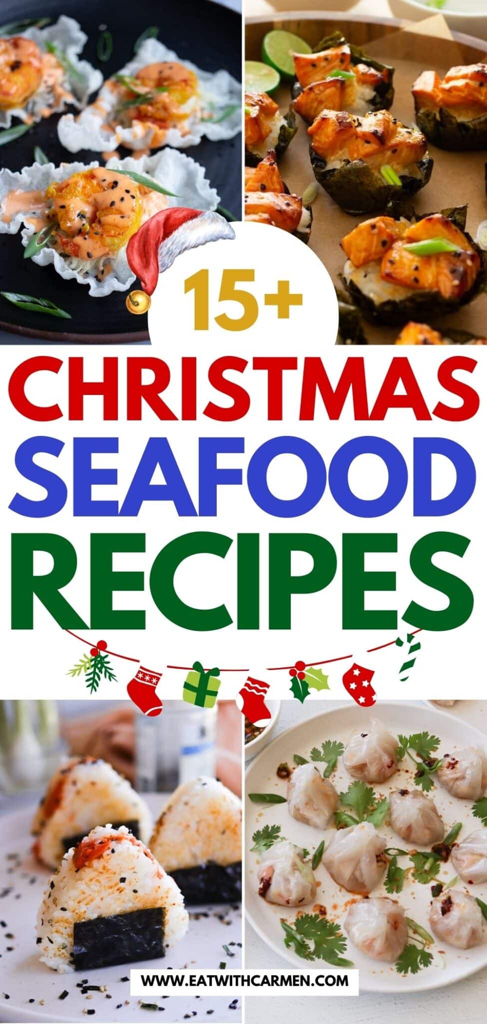 christmas seafood recipes - introduction image