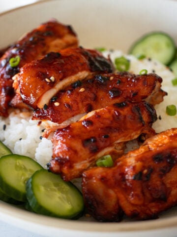 gochujang chicken thighs with honey recipe