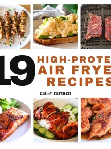 high protein air fryer recipes