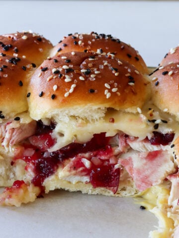 best turkey cranberry sliders