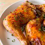 maple glazed chicken thighs