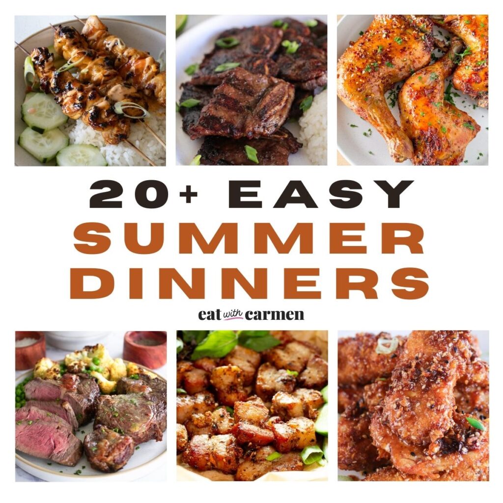 28 Easy Summer Dinner Ideas