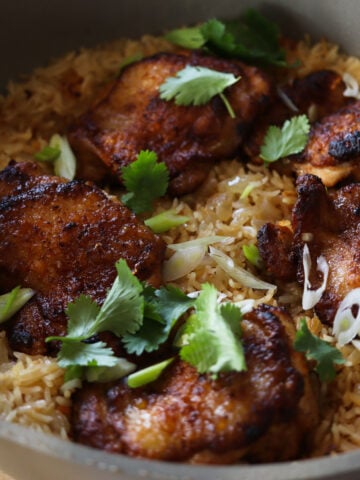 best garlic rice and chicken