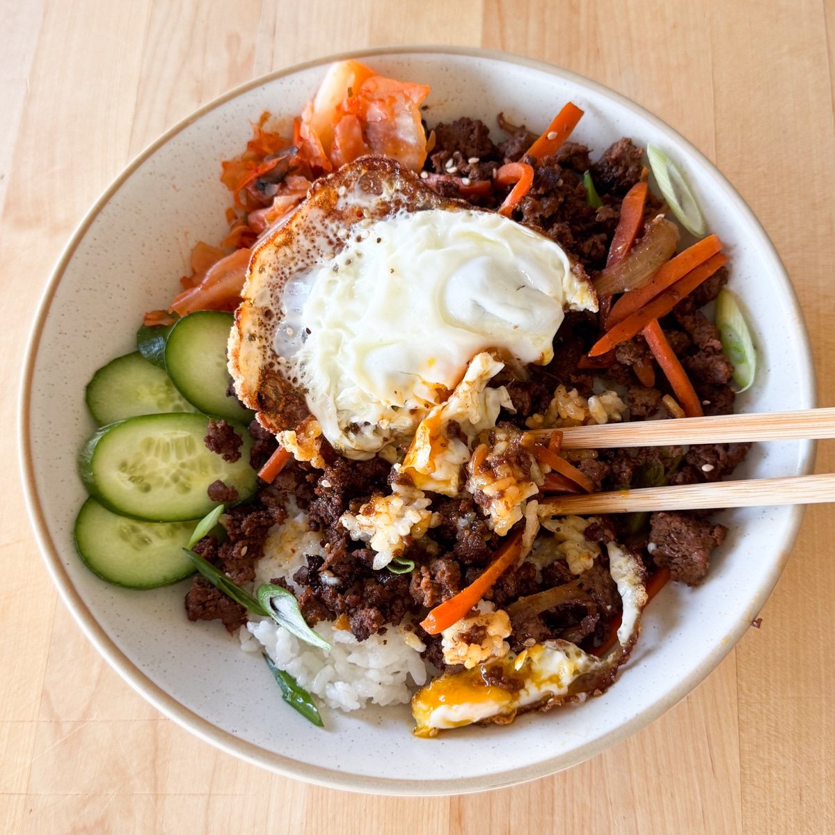 rice bowl beef bulgogi