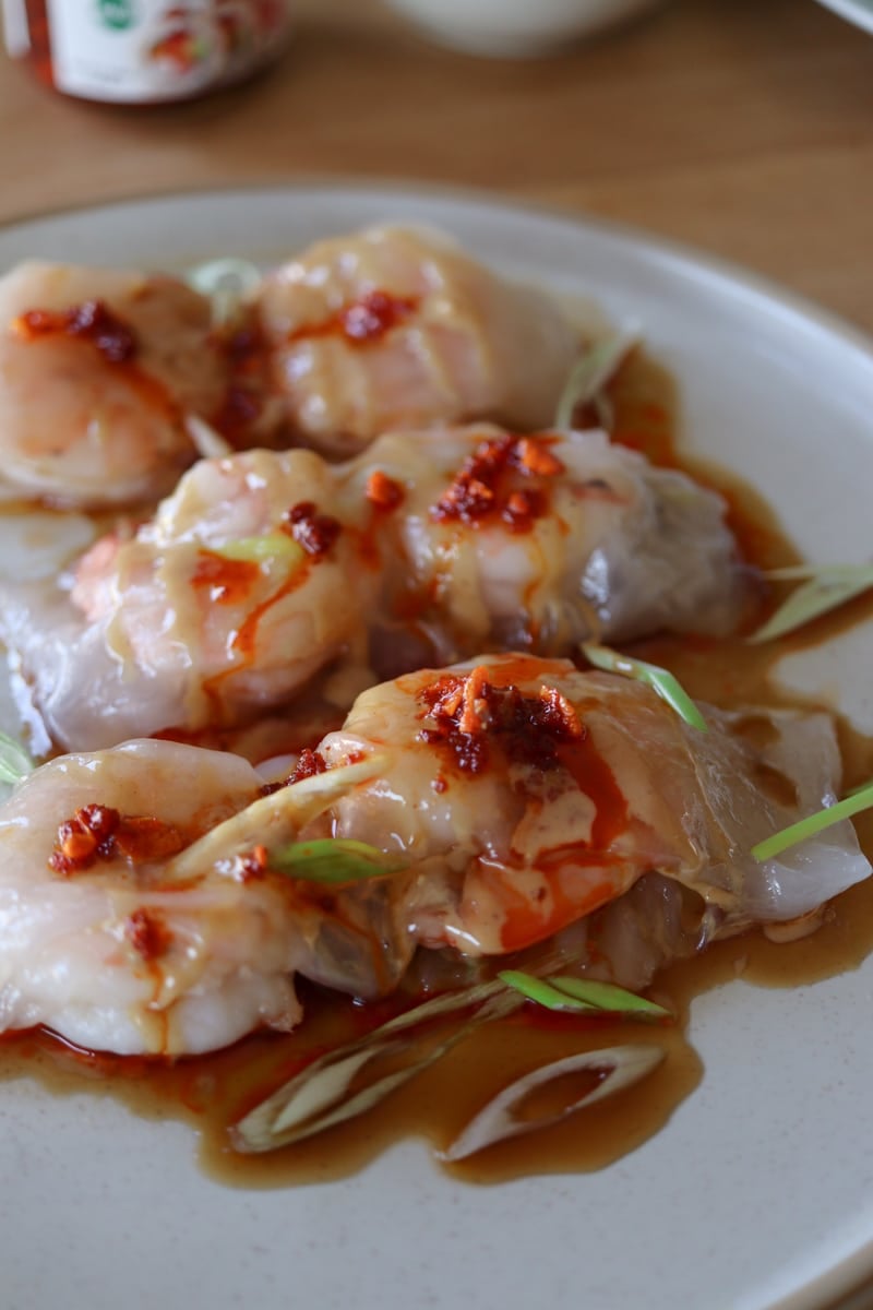 rice paper rolls shrimp