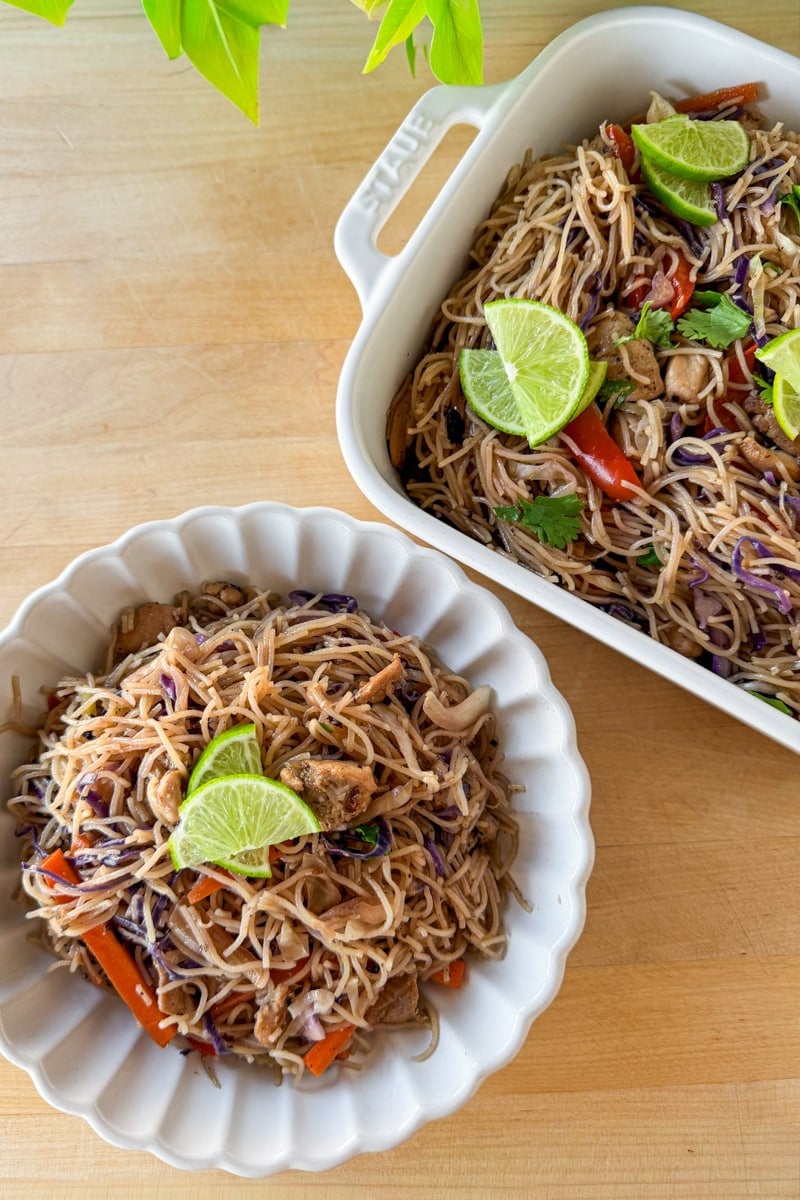 Chicken pancit recipe