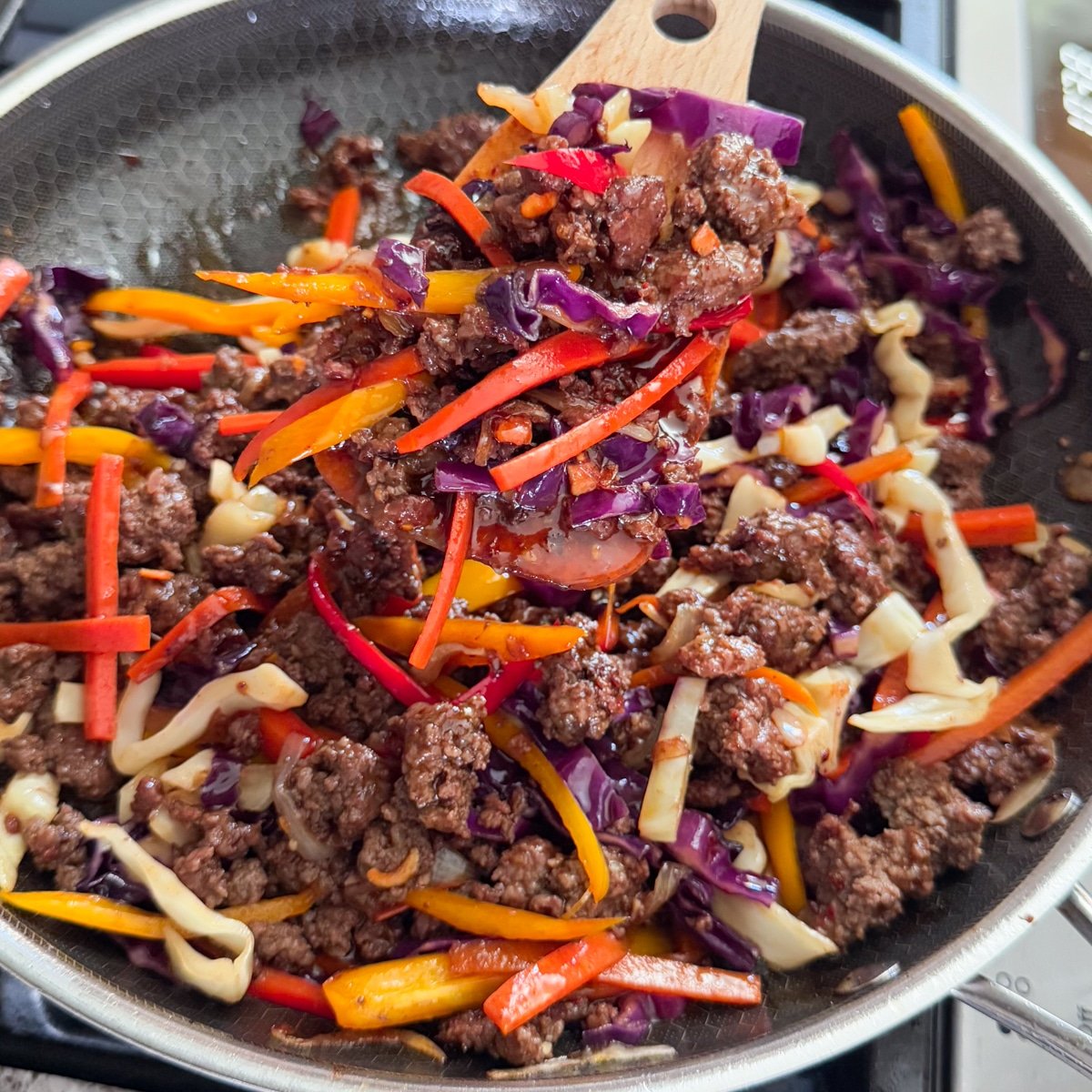 ground beef teriyaki bowl