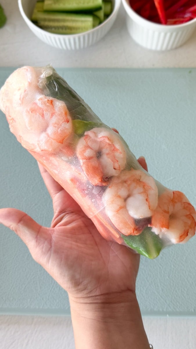 shrimp summer rolls
