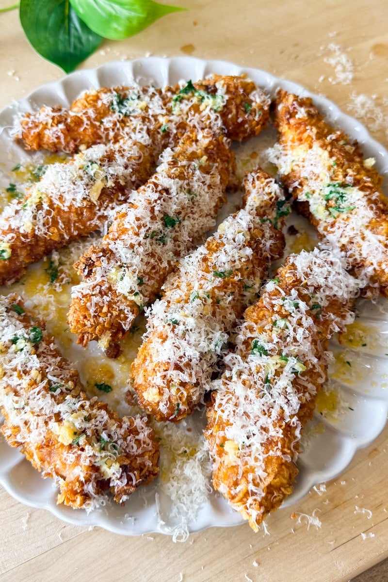 garlic parmesan chicken strips air fryer