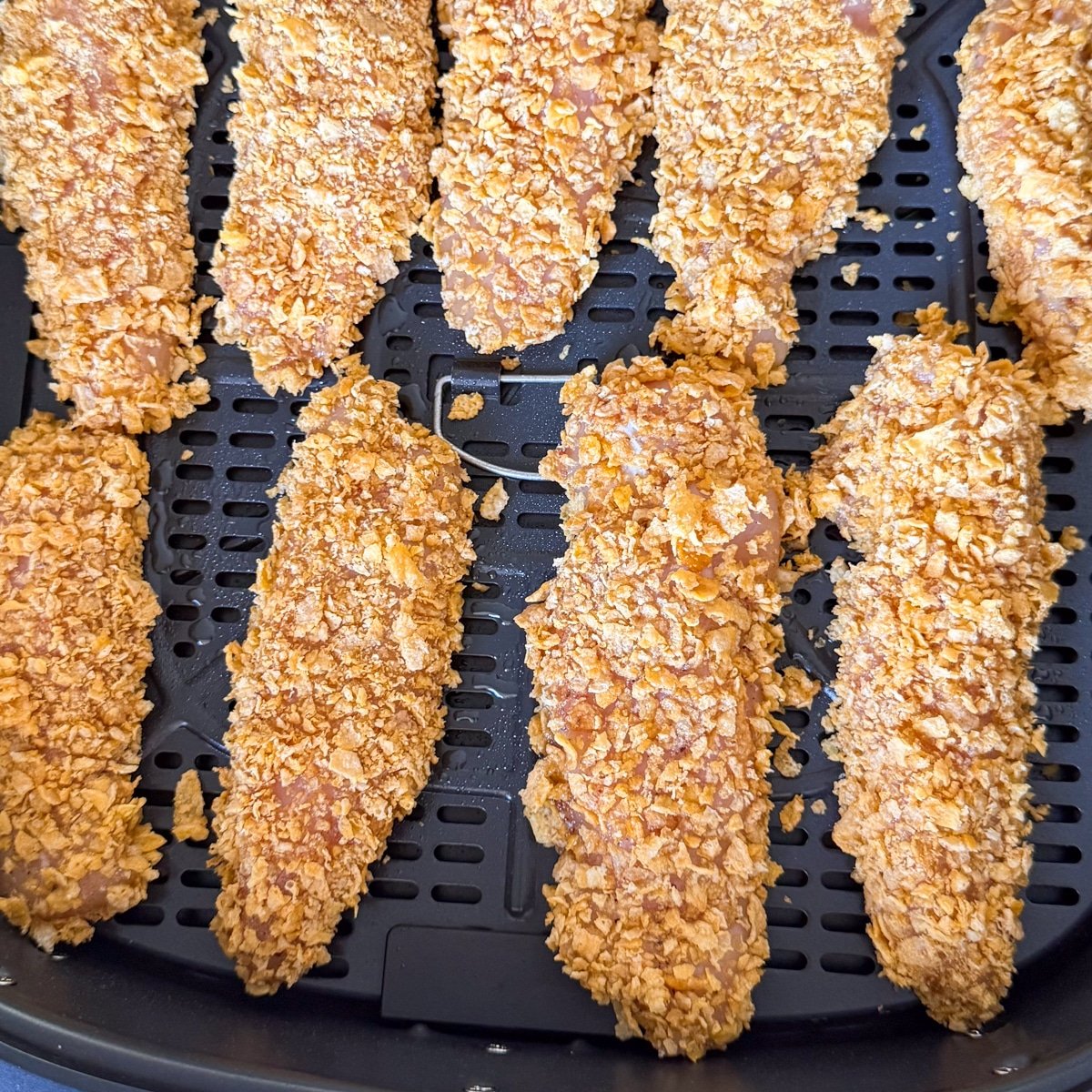 healthy air fryer buffalo chicken tenders
