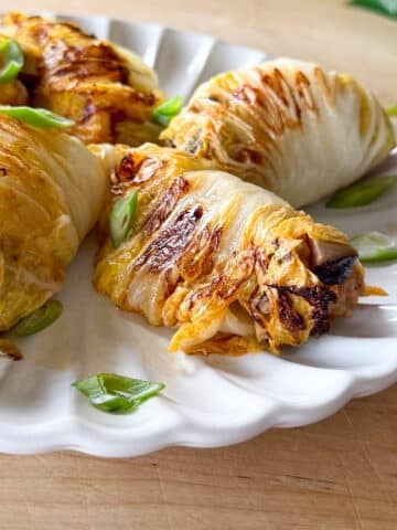 napa cabbage dumplings