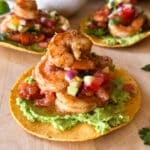 best shrimp tostada
