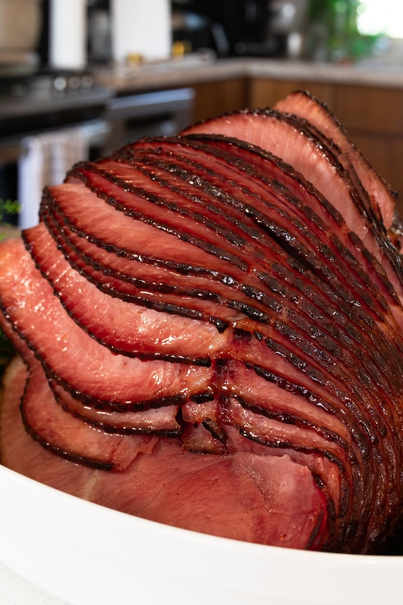 bourbon maple glaze ham