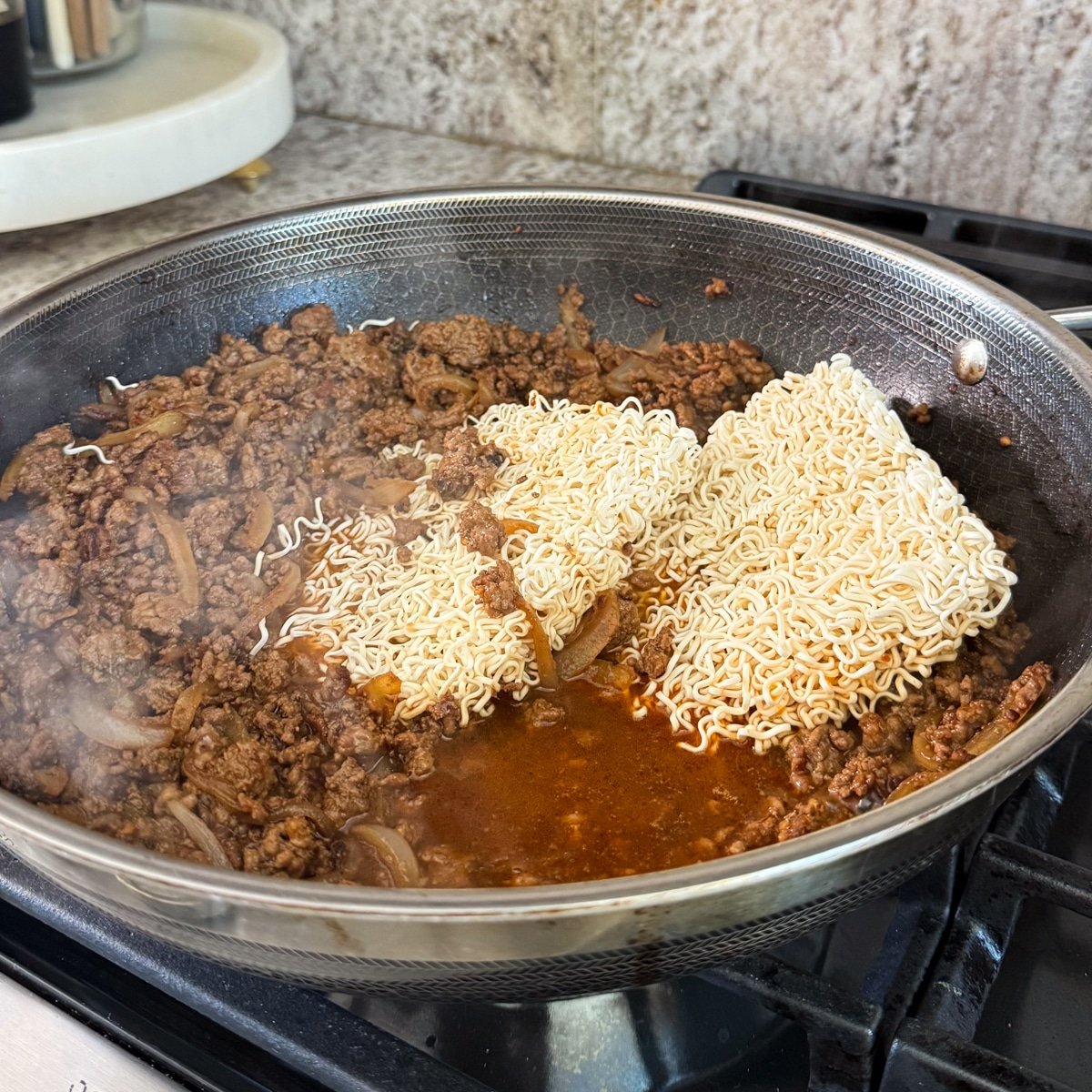 ramen noodle ground beef recipe