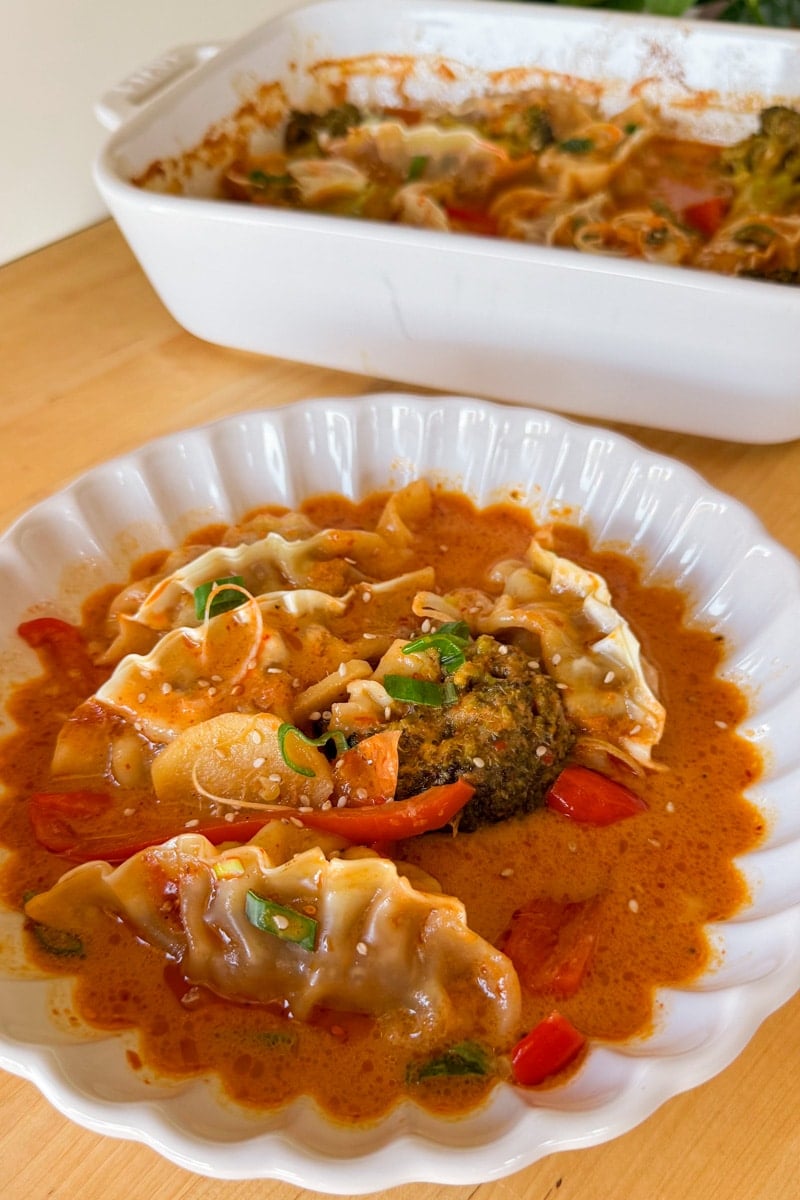 Baked dumplings recipe