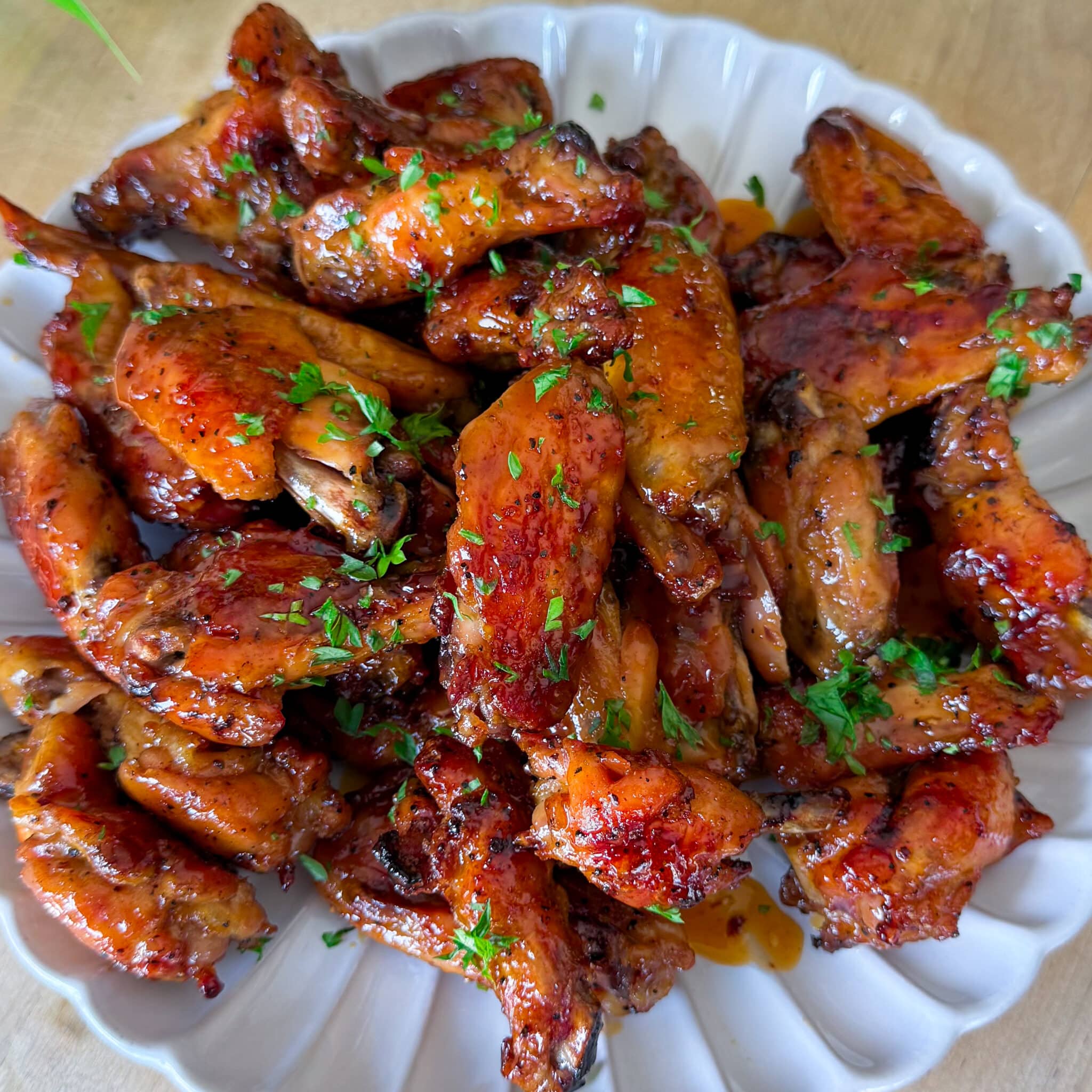 Honey buffalo wings