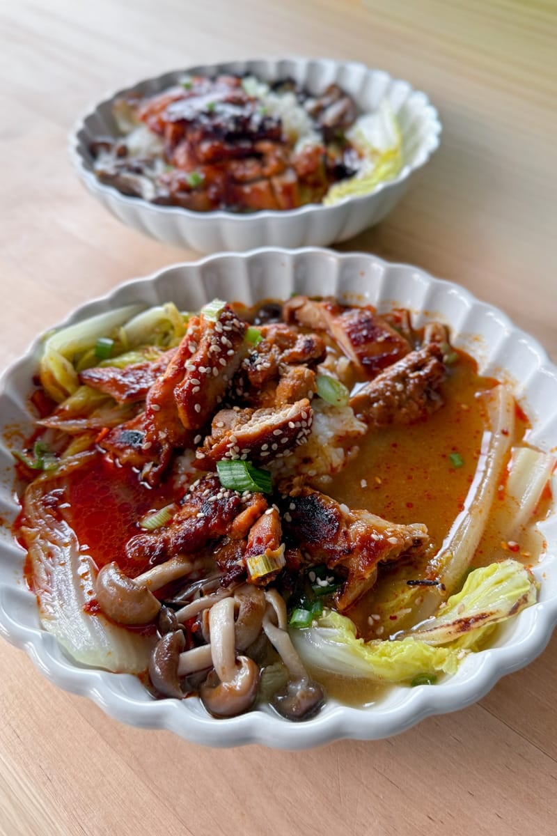 Rice with broth recipe