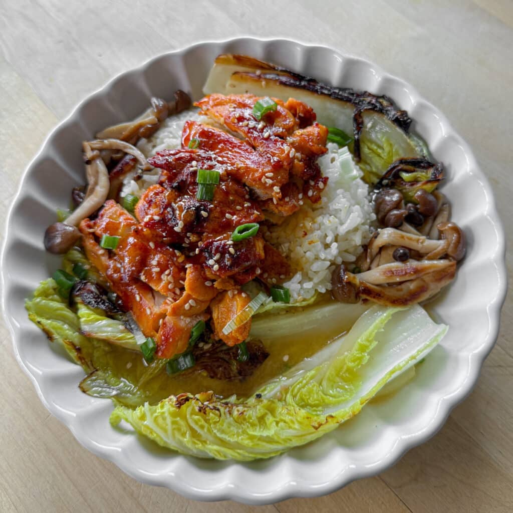 rice with broth