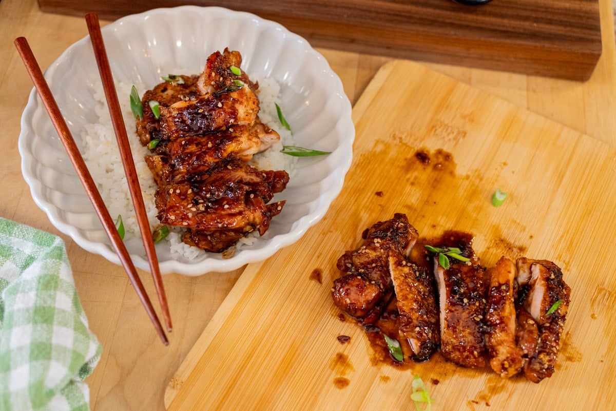 honey garlic chicken thighs recipe