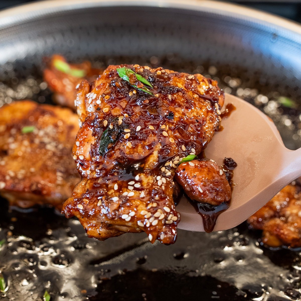 Chicken with garlic and honey