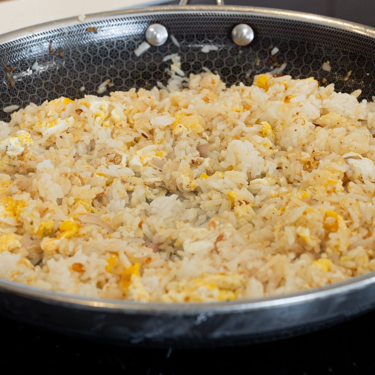 Easy salmon fried rice