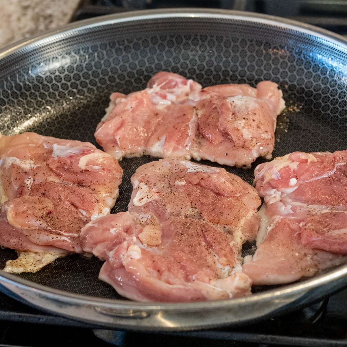 Honey garlic chicken thighs
