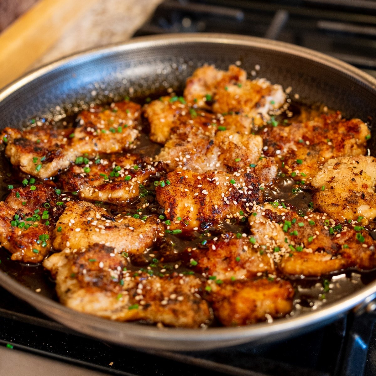Honey soy glazed chicken