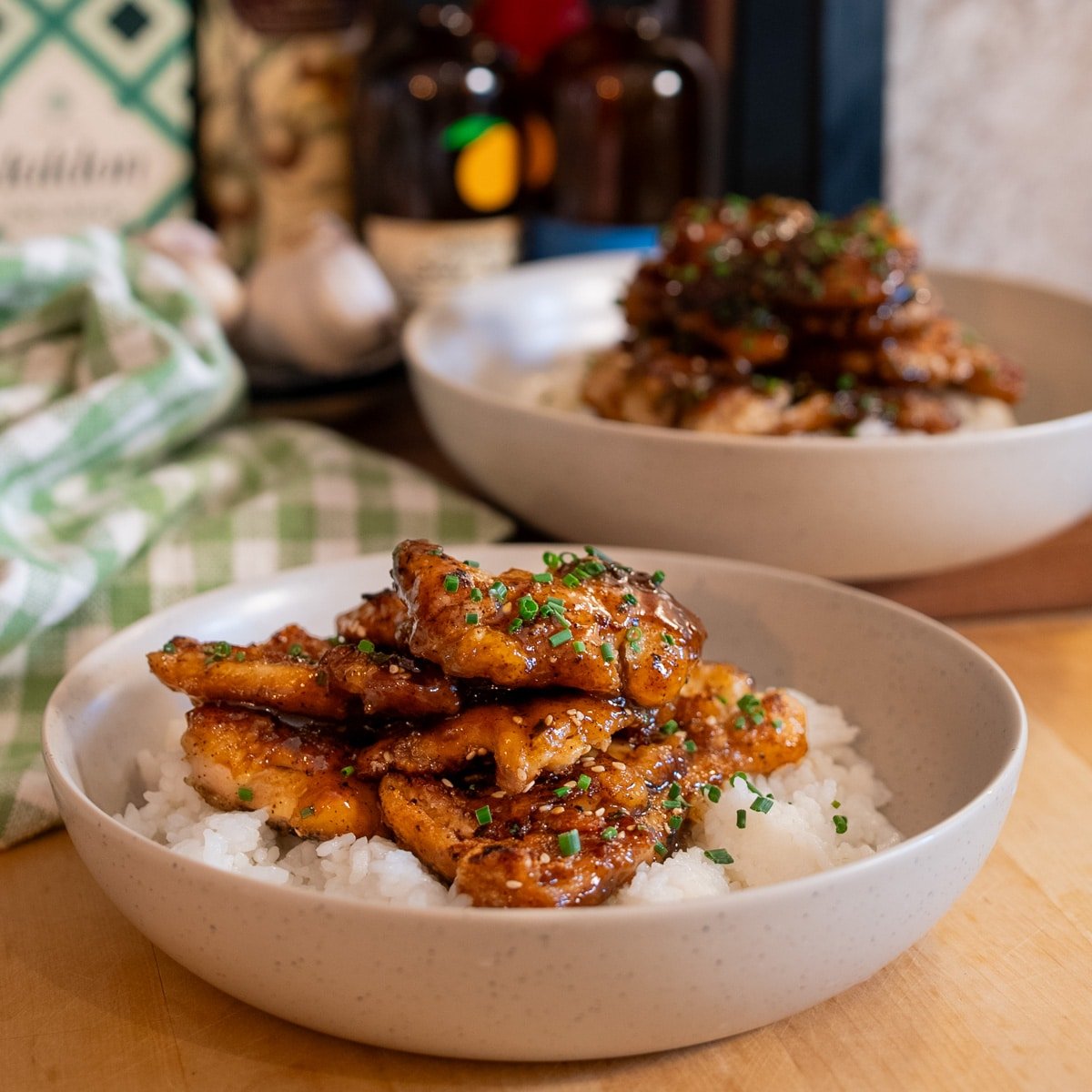 Honey soy glazed chicken breast