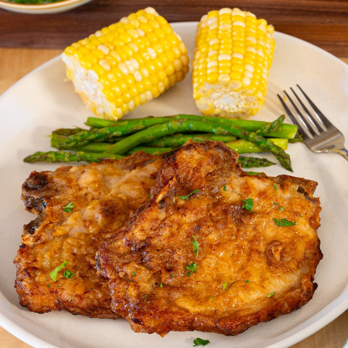 How to reheat fried pork chops in air fryer