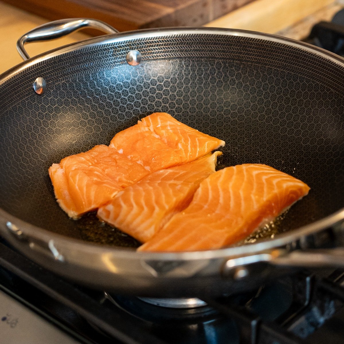 Salmon fried rice tiktok