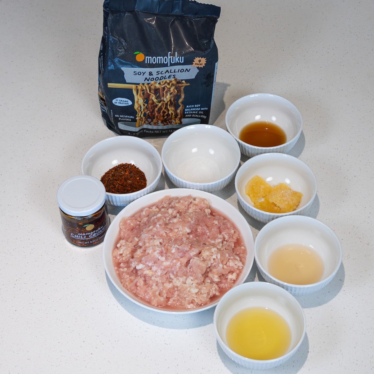 Spicy chicken noodles