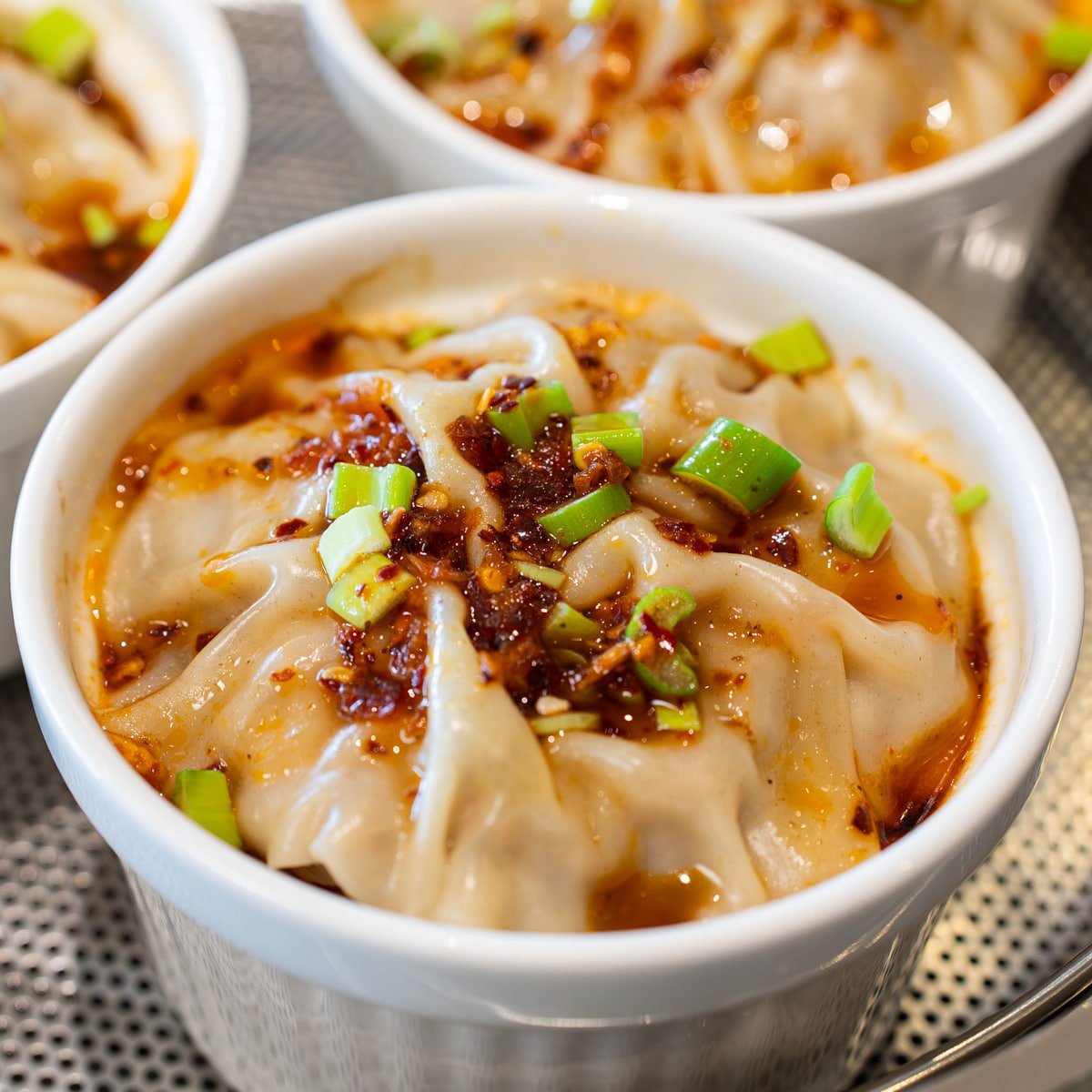 Viral dumpling lasagna.