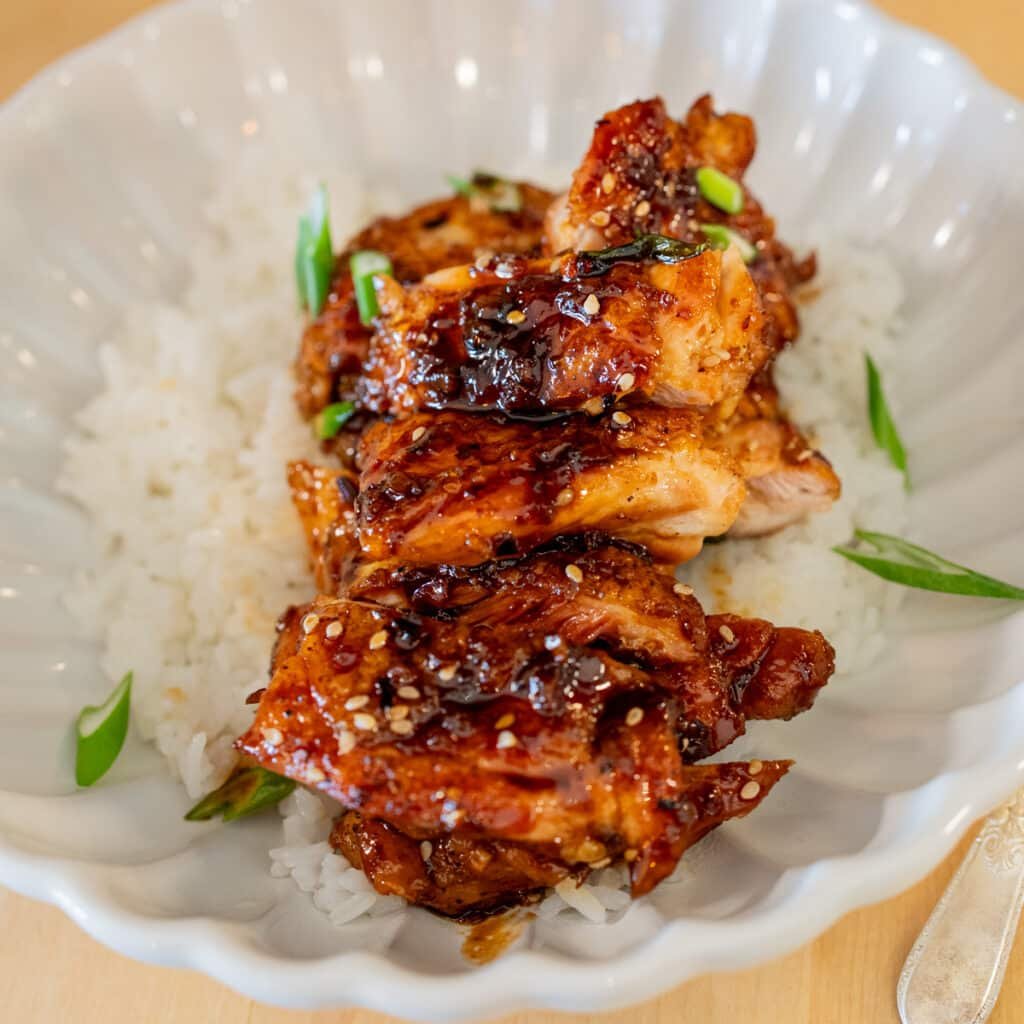 honey garlic chicken bites recipe