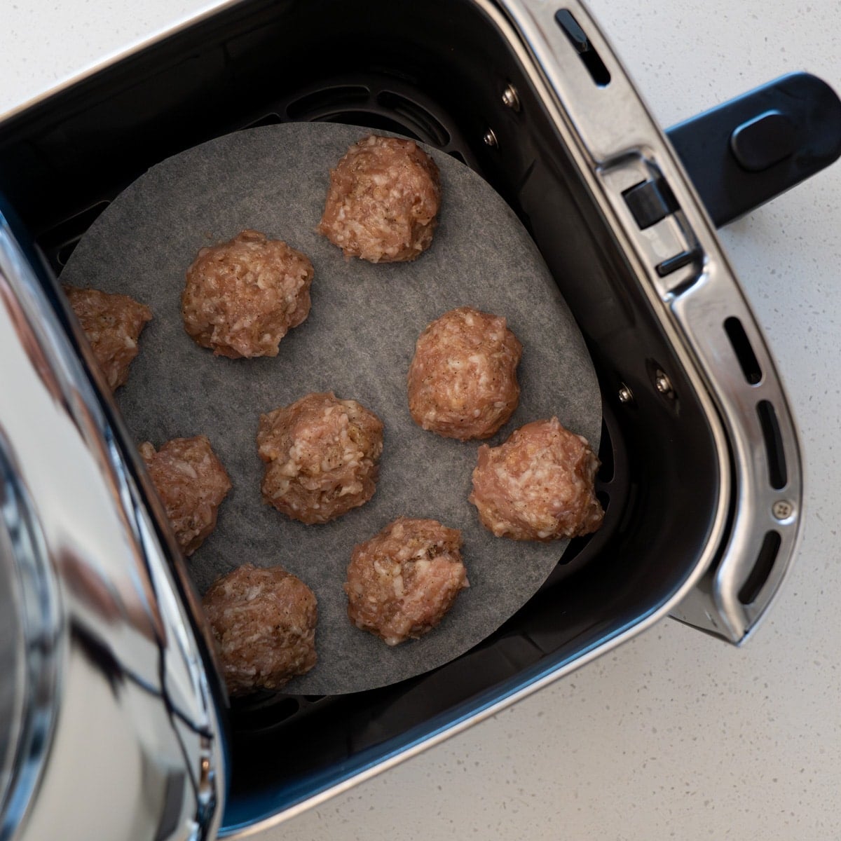 Honey and garlic chicken meatballs