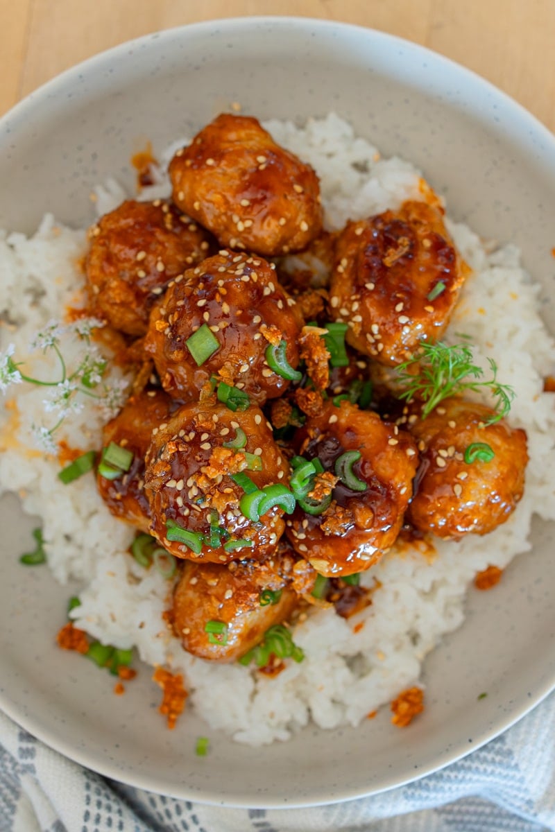 Recipe for chicken meatballs